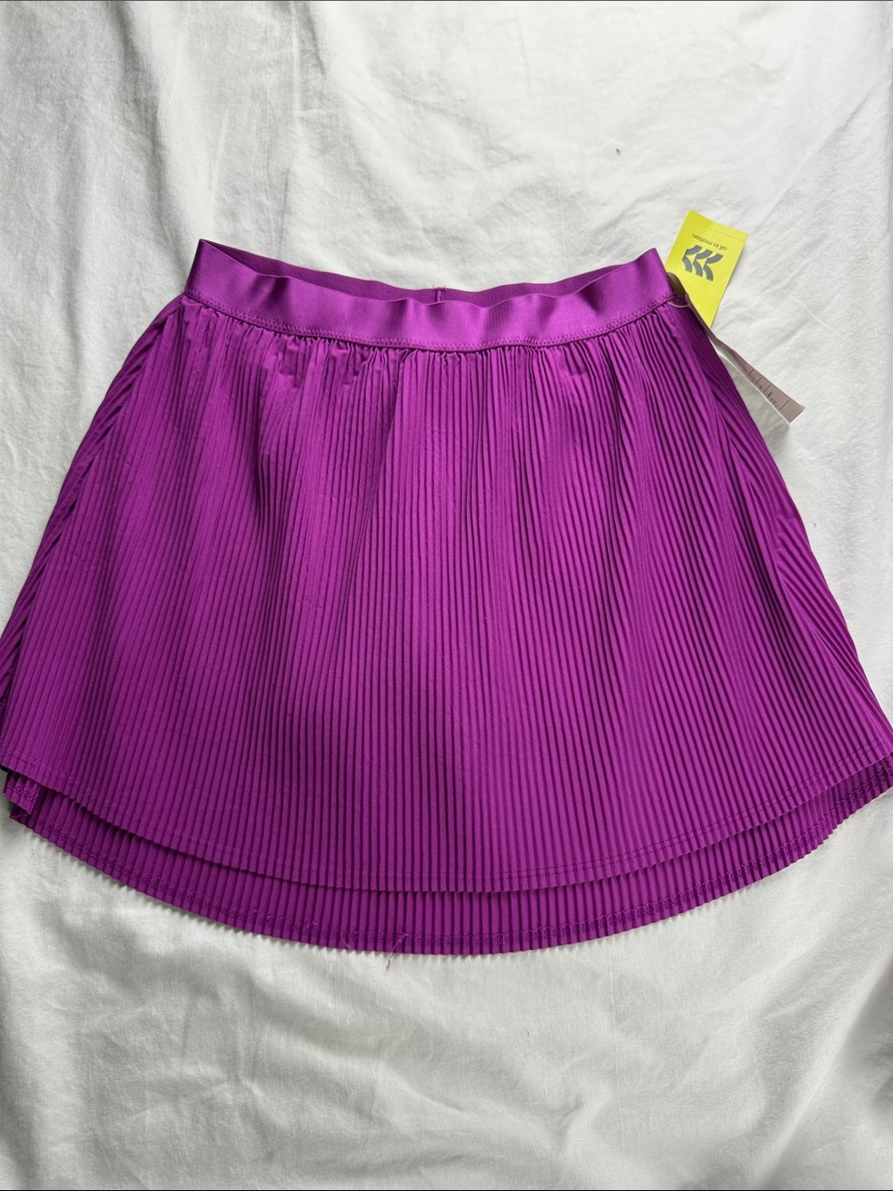 all in motion Purple Pleated Skater Skirt